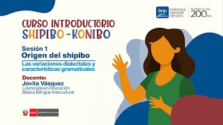 Curso introductorio Shipibo Konibo  Origen del shipibo [upl. by Serrano]