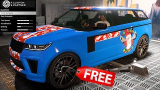 GTA 5  DLC Vehicle Customization  FREE Gallivanter Baller ST Range Rover SVR [upl. by Silisav]