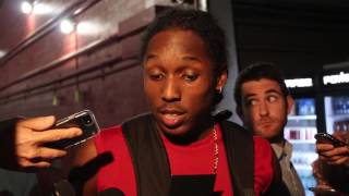 Adoree Jackson PostGame Interview  ASU 100116 [upl. by Bigford655]