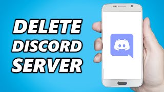 How to Delete a Discord Server on Mobile Full Tutorial [upl. by Burt360]