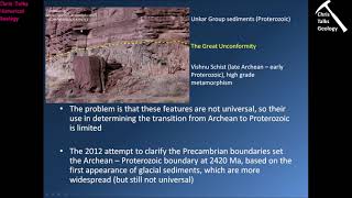 Precambrian Earth and Life History The Proterozoic Eon Part 1  Part 1 [upl. by Cummins]