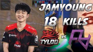 CS2 POV  JAMYOUNG 1814  TYLOO vs RARE ATOM  SHANGAI MAJOR  MIRAGE [upl. by Willey]