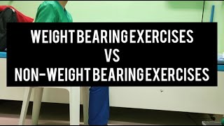 Weight Bearing vs Nonweight Bearing Ex  Therapeutic Exercise  Physical Therapy  Online Class [upl. by Nylorak]