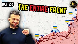 MAJOR GAINS MASSIVE RUSSIAN LOSSES Ukraine War News Day 556 [upl. by Jude128]