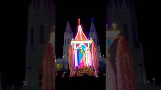 Velankanni Matha Procession youtubeshorts velankannichurch love amman song shortvideo [upl. by Gibe]