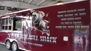 MampR Specialty Southern Pride BBQ Trailer  Smokin Bull Shack [upl. by Bullis677]