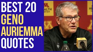 Best 20 Geno Auriemma Quotes  The Italianborn American College Basketball Coach  DailyQuotes [upl. by Ahseki]