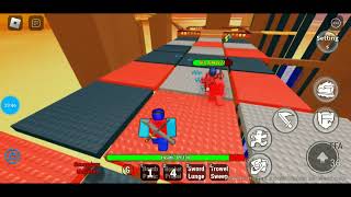 Roblox Crossovers bit of Brickbattler gameplay [upl. by Neelhtak]