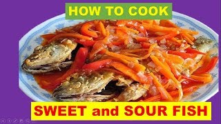 How to cook sweet and sour fish with simple ingredients [upl. by Kcolttam]