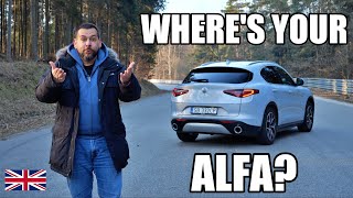 Alfa Romeo Stelvio Ti 2022 is the S in SUV ENG  Test Drive and Review [upl. by Walrath]