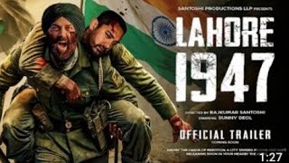 Lahore 1947  Trailer 2024  Sunny Deol Amir Khan Shilpa Shetty Preity Zinta Rajkumar Santoshi [upl. by Deeyn]