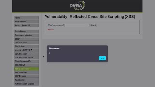 Finding and exploiting reflected XSS in DVWA [upl. by Ferretti]