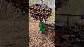 This forklift can also pick up leaves [upl. by Opiak]