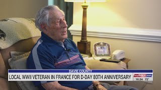 Triad World War II veteran flown to France for DDay 80th anniversary ceremonies [upl. by Enahsal]