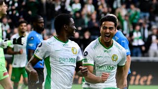 Hammarby Vs Halmstad 10 All Goals Analysis Extended Highlights Result [upl. by Erkan470]