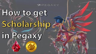 How to get a Scholarship in Pegaxy [upl. by Ahsaele]