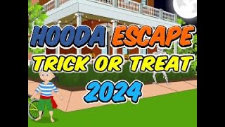 Hooda Escape Trick or Treat 2024  Walkthrough  Hints  Cheats [upl. by Ayet]