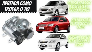 APRENDA COMO TROCAR O CORPO DE BORBOLETA FAMOSO TBI DO CORSA CLASSIC PASSO A PASSO SUPER FÁCIL [upl. by Stockton]