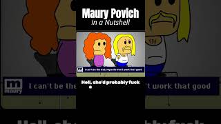 Maury Povich in a Nutshell brewstew funny comedy maurypovich [upl. by Naujad]