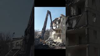 The old house was demolished demolition [upl. by Aemat]