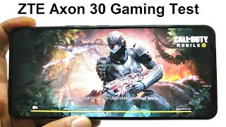 ZTE Axon 30 5G  Hardcore Gaming Test PUBG Mobile Call Of Duty Asphalt 9 Injustice 2 [upl. by Walke]