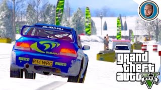 GTA 5 MOD VITA REALE Rally di North Yankton vere auto storiche e moderne [upl. by Lannie207]