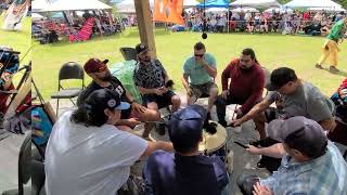 Charging Horse Back2Back songs  Hiawatha powwow 2024 [upl. by Hillard21]