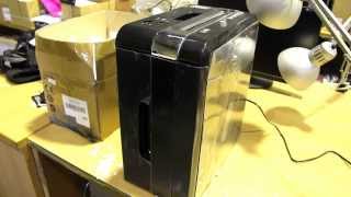 Fellowes Powershred DS1200Cs First Impression [upl. by Aleyak]