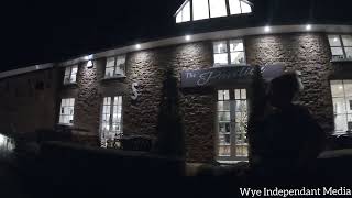 Flooding at Ross on Wye River bursts its banks Herefordshire [upl. by Avruch385]