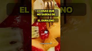 3 RAZONES PARA COMER DURAZNO alimentossaludables durazno alimentosaludable [upl. by Ketchan]