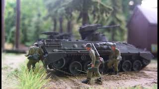 Bundeswehrmanöver 19701980 Diorama 187 [upl. by Carmelo]