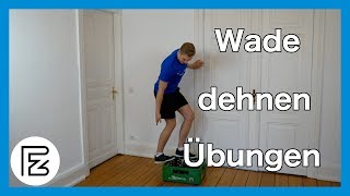 Wade amp Achillessehne dehnen  Die besten Übungen [upl. by Nagle389]