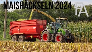 MaisStart 2024Krone Big X 780Fendt Vario 724728939amp942Bioen Neudecker [upl. by Bramwell306]