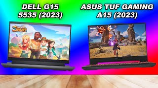 Dell G15 5535 2023 vs Asus TUF A15 2023  specs comparison [upl. by Munford]