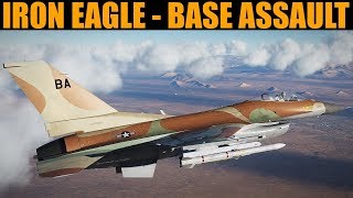 Iron Eagle1986 Base Attack Scene  DCS WORLD Reenactment [upl. by Ulysses400]