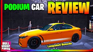 IS IT WORTH IT  The New quot Komoda quot Podium Car  Free Lucky Wheel Vehicle For The Week Update Review [upl. by Millisent]