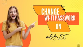 How to Change WiFi Password Using Mobile Phone [upl. by Analra]