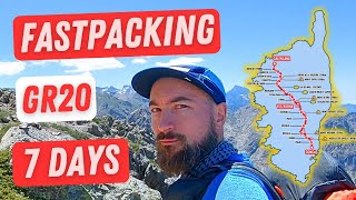 Fastpacking the GR20 Corsica in 7 Days [upl. by Ferd731]