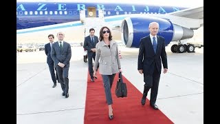 Mehriban Aliyeva comes on an official visit to Italy [upl. by Bren641]