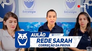 Correção da Prova da Rede Sarah [upl. by Orford519]