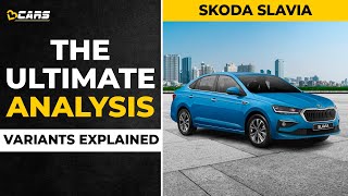 Skoda Slavia Variants Explained  Active Ambition Style  The Ultimate Analysis  June 2023 [upl. by Wiles800]