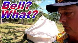 Bell Tent Camping With The MC Canvas Tent Bell Tent [upl. by Yenduhc]