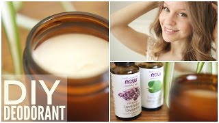 How to Make Natural Homemade Deodorant  Easy 3 Ingredient Recipe [upl. by Millicent]