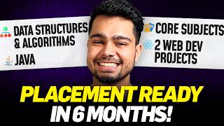 Learn DSA and get Placement Ready in 6 Months 🎉 Learn DSA Core Subjects amp build 2 Web Dev Projects [upl. by Nial]