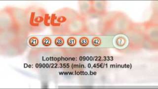 LOTTO DRAW 14 FEB 2009  BELGIUM  TRAGEREA LOTTO 14 FEBRUARIE 2009  BELGIA [upl. by Nathanson]