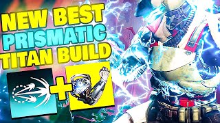 NEW BEST PRISMATIC TITAN BUILD POINTCONTACT CANNON BRACE IS INSANE  Destiny 2 [upl. by Ahsilra]