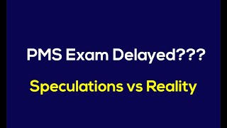 Pms Exam date  Expected date for PMS exam  PPSC Updates [upl. by Zosima]