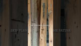 Refinishing Antique cypress fence panels shorts woodworking reclaimed reels video cypress [upl. by Ilram112]