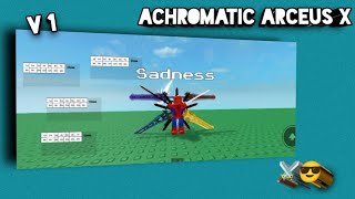 New Script Arceus X Achromatic V1 Free [upl. by Nylatsyrc737]