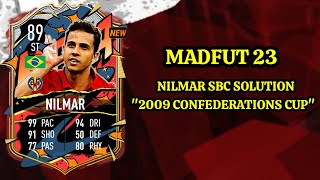 Nilmar 2009 Confederations cup Madfut 23 sbc solution [upl. by Kcirted]